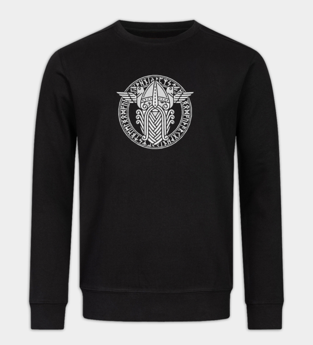 Odin / Wotan brodert sweatshirt