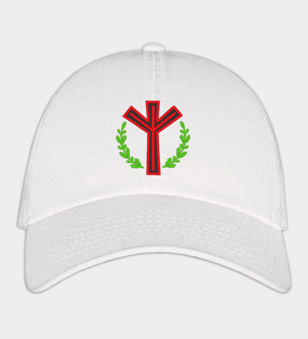 Algiz-rune brodert caps