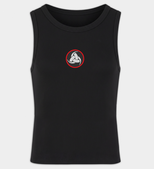Odins tre horn brodert tanktopp til herre