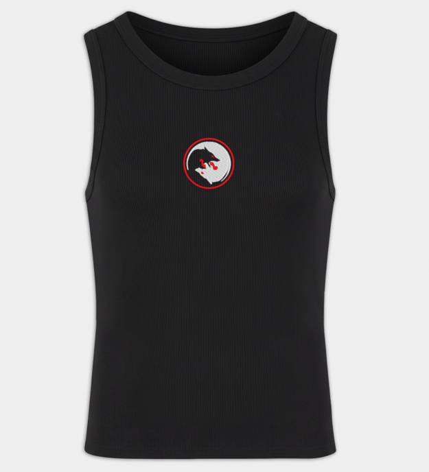 Odins ulver brodert tanktopp til herre