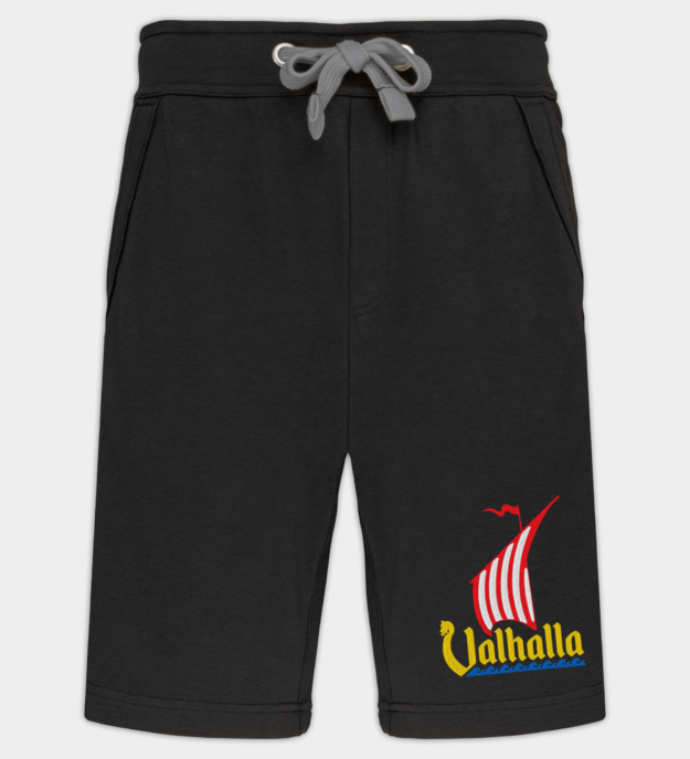 Viking Drakkar broderte bermudashorts