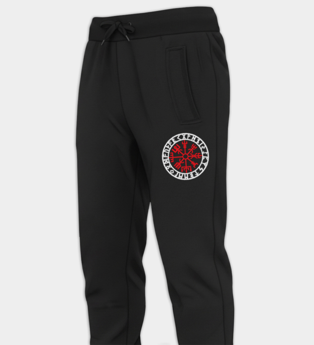 Vegvísir brodert joggebukse