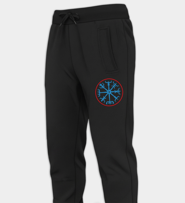Vegvísir brodert joggebukse